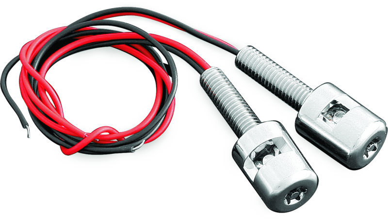 Kuryakyn #9199 - Led License Plate Bolt Lights Chrome