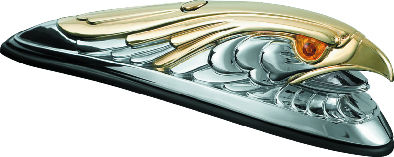 Kuryakyn #9026 - Eagle Fender Ornament Chrome