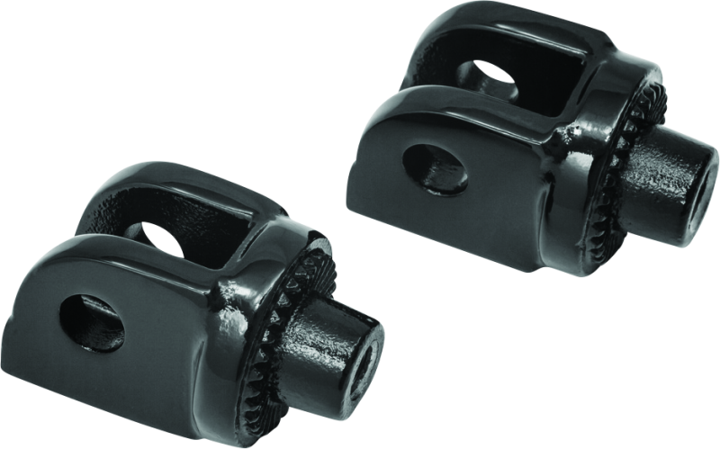 Kuryakyn #8889 - Splined Adapter Mount Gloss Black