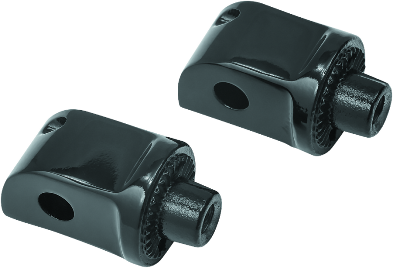 Kuryakyn #8865 - Splined Adapter Kawasaki & Yamaha Gloss Black