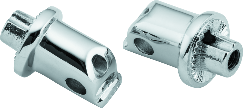 Kuryakyn #8828 - Splined Peg Adapter Indian & Victory Chrome