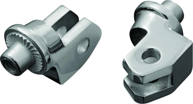 Kuryakyn #8814 - Splined Peg Adapter Yamaha Front Chrome