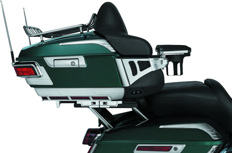 Kuryakyn #8731 - Quick Adjust Tour-Pak Relocator 14-Up Touring Chrome