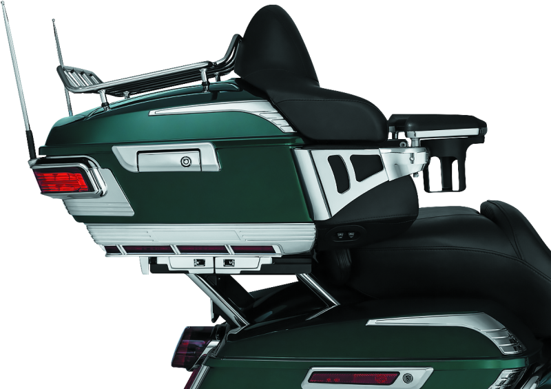 Kuryakyn #8731 - Quick Adjust Tour-Pak Relocator 14-Up Touring Chrome