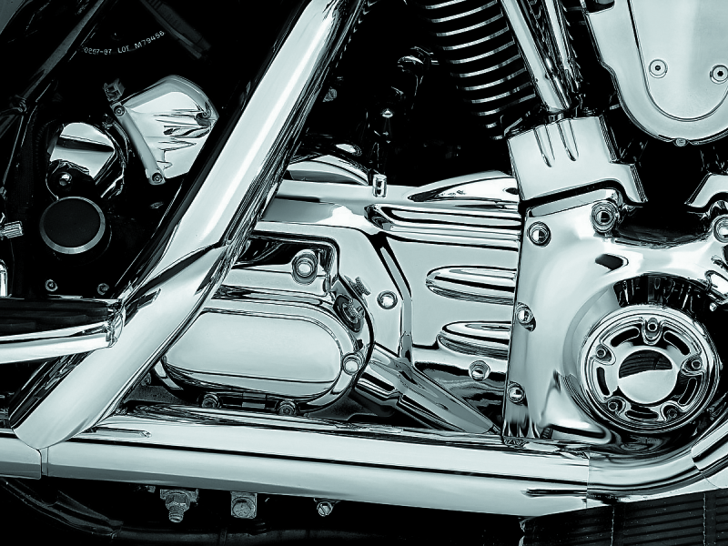 Kuryakyn #8201 - Transmission Cover 02-06 Touring Models Chrome