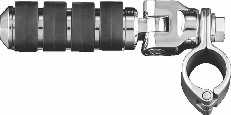 Kuryakyn #8032 - Magnum Quick Clamp 1-1/4inch With Small ISO Peg (Pair)