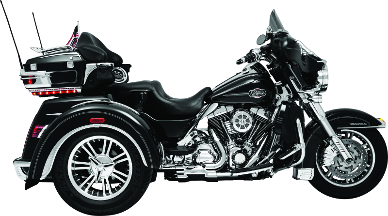 Kuryakyn #7768 - Lower Leg Deflector Shields 00-13 Touring Chrome