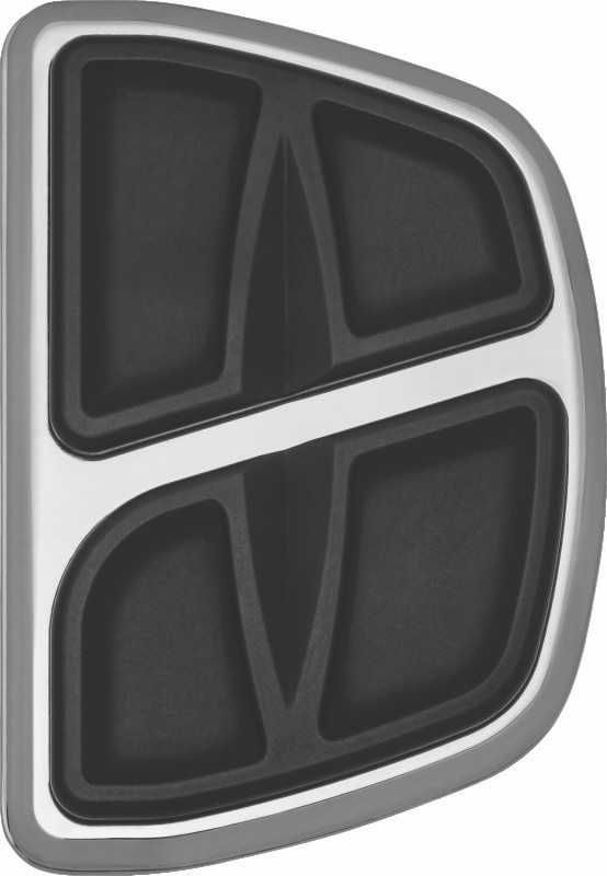 Kuryakyn #7611 - Kinetic Mini Boards Without Adapter Chrome