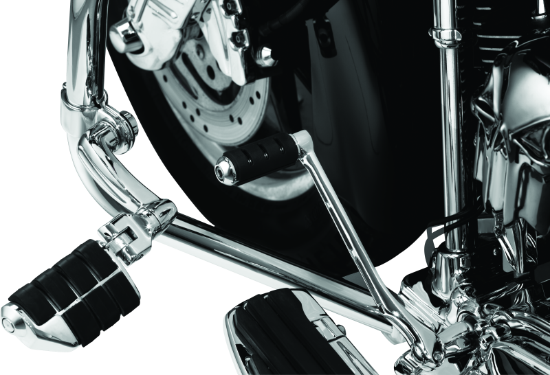 Kuryakyn #7594 - Trident Shift Peg Longhorn Chrome