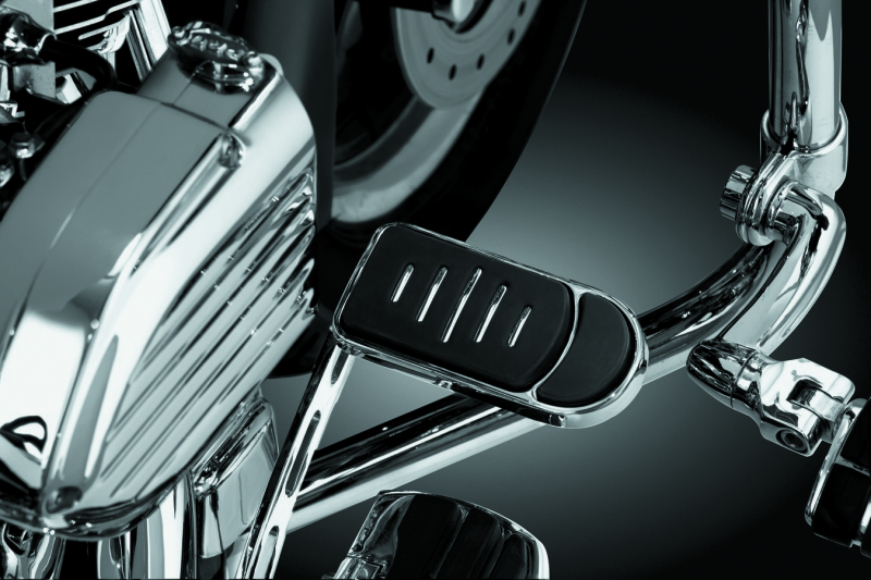 Kuryakyn #7587 - Brake Pedal Pad Extension Chrome