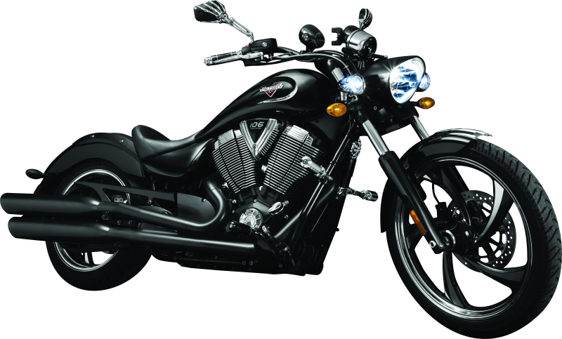 Kuryakyn #7567 - Trident Dually Without Adapters Black