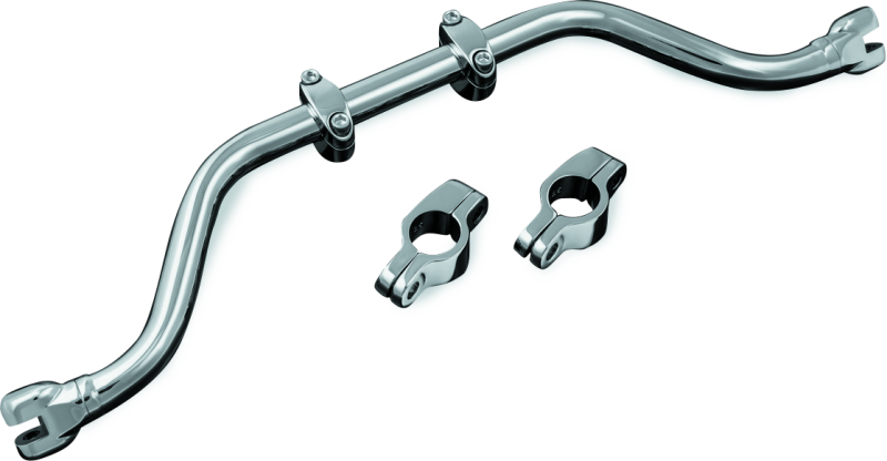Kuryakyn #7502 - Adjustable Mustache Bar For 86-17 Softail Chrome