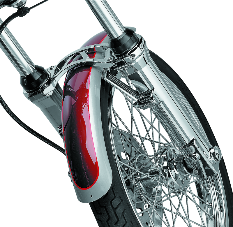 Kuryakyn #7202 - Fork Skins For 04-Up XL Chrome