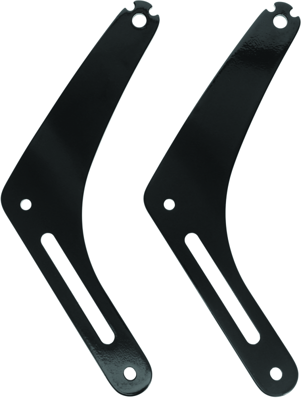 Kuryakyn #7086 - Fixed Mounts Multi-Purpose Driver & Passenger Backrest 18-Up Softail Black