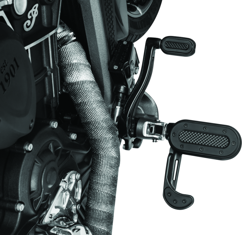 Kuryakyn #7048 - Heavy Industry Shift & Brake Peg Black