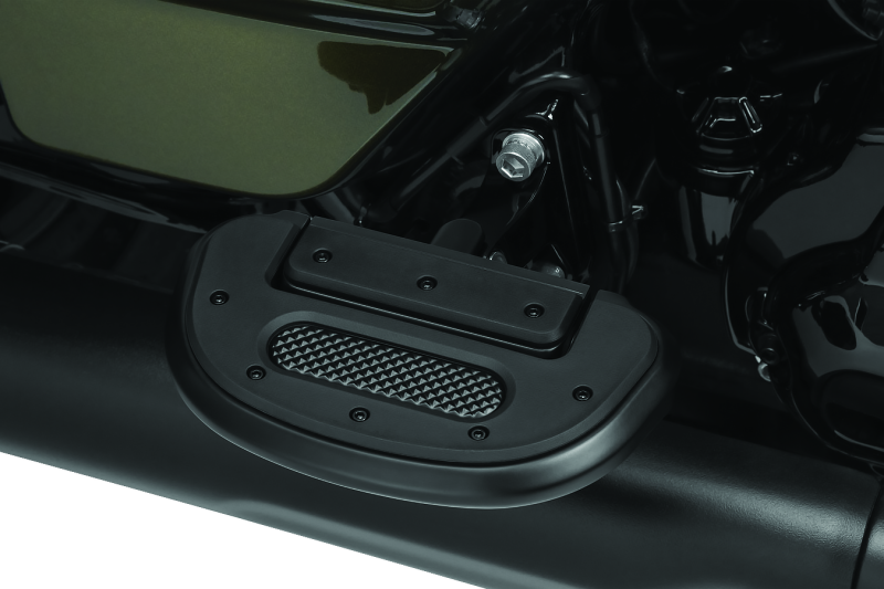 Kuryakyn #7046 - Heavy Industry Passenger Floorboard Without Adapter Black