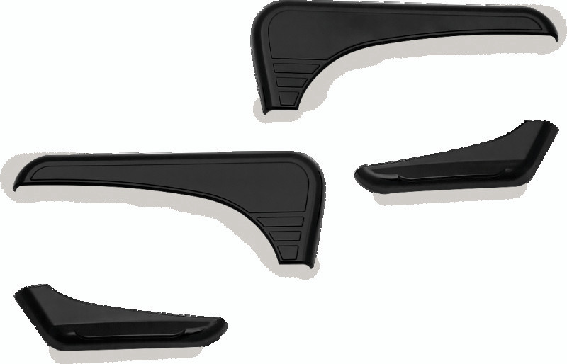 Kuryakyn #6919 - Tri-Line Glove Box Accent Blk