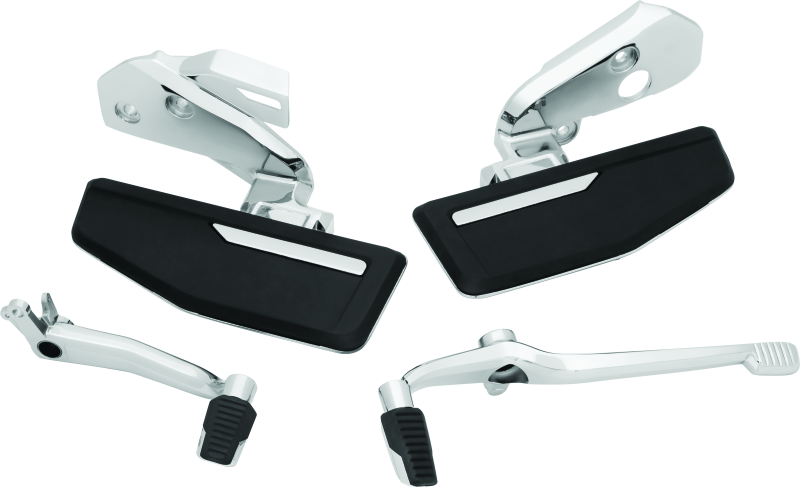 Kuryakyn #6752 - Omni Driver Floorboards Chrome