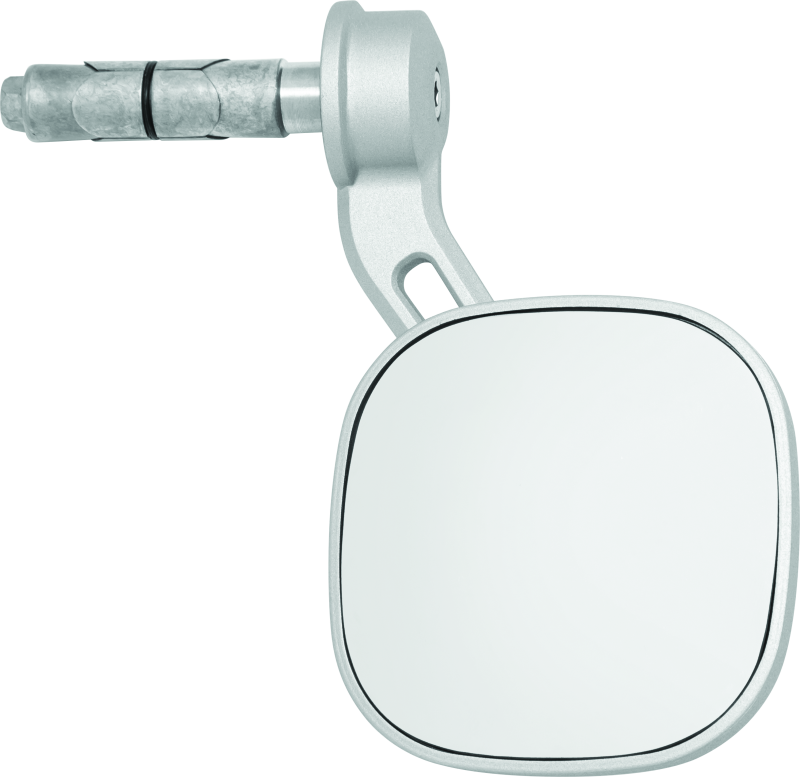Kuryakyn #6656 - Dillinger Bar End Mirrors Silver
