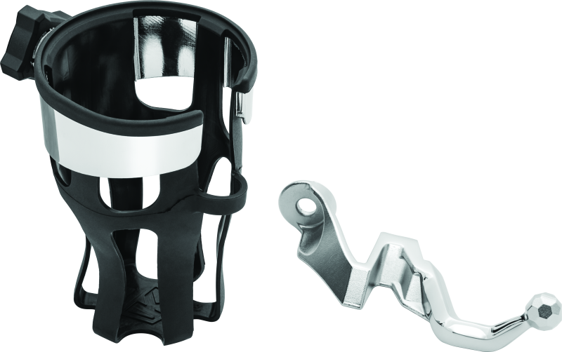 Kuryakyn #6492 - Reflex Drink Holder 18 and Up GL1800 Passenger Mount Chrome