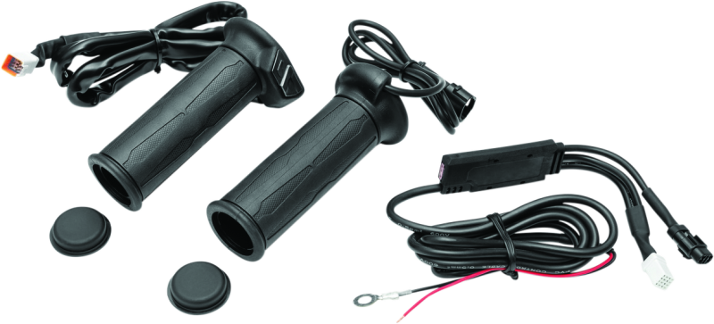 Kuryakyn #6478 - Apollo Heated Grips 7/8in With Thumb Throttle