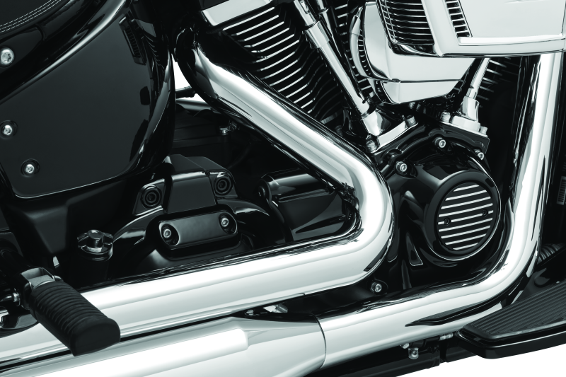 Kuryakyn #6461 - Precision Oil Line Cover Black