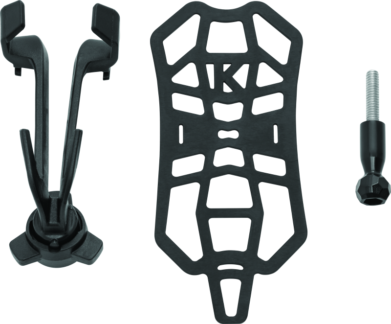 Kuryakyn #6437 - Free-Flex Device Holder Perch Screw Mount Black