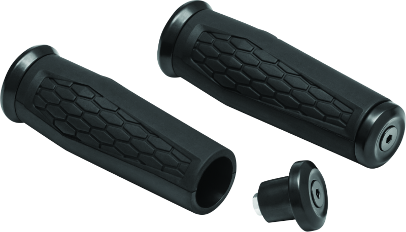 Kuryakyn #5927 - Hex Grips 1inch Universal Black