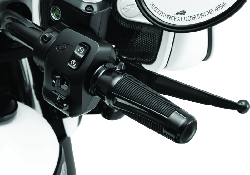 Kuryakyn #5787 - Phantom Grips Indian Black