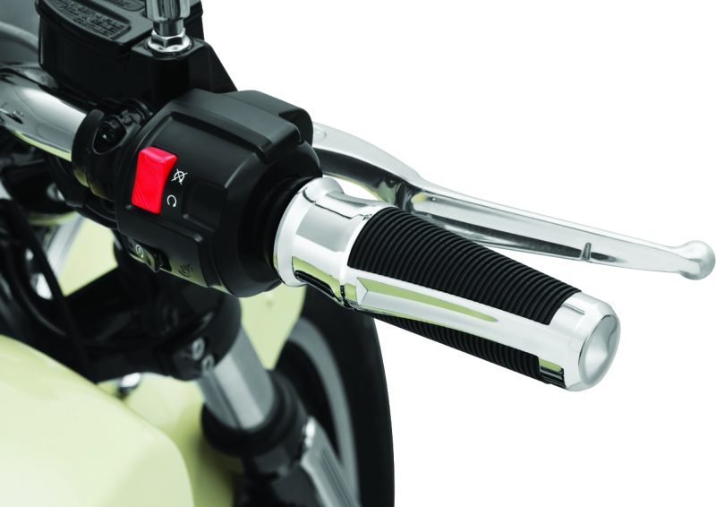 Kuryakyn #5768 - Phantom Grips Indian Chrome