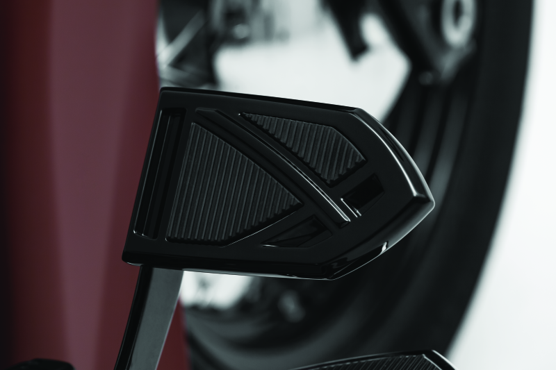 Kuryakyn #5755 - Phantom Brake Pedal Pad For 18-Up FL Softails Black