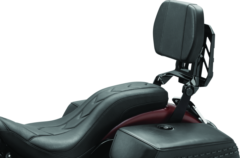 Kuryakyn #5747 - Neo Driver & Passenger Backrest Black