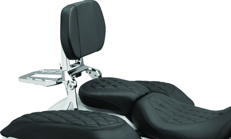 Kuryakyn #5746 - Neo Driver & Passenger Backrest Chrome
