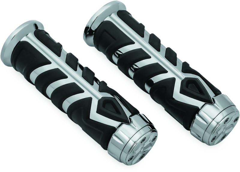 Kuryakyn #5635 - Spear Grips For 14-17 Indian Chrome
