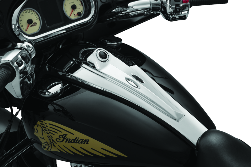 Kuryakyn #5626 - Dash Console John Shope Series Chrome