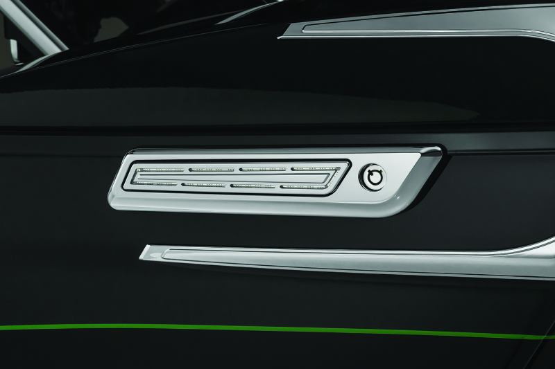 Kuryakyn #5476 - LED Saddlebag Hinge Accents Chrome