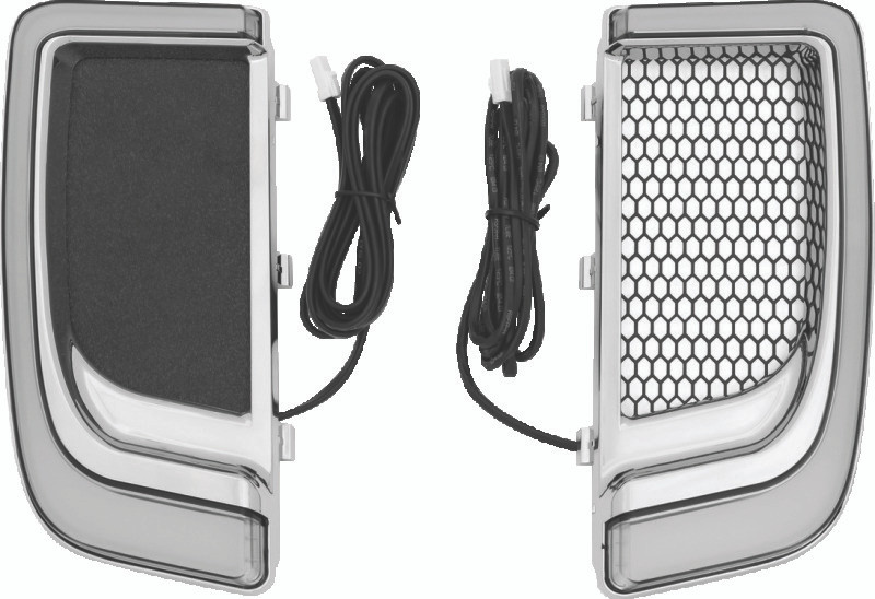 Kuryakyn #5065 - Solid Plates Tracer Rad Grills