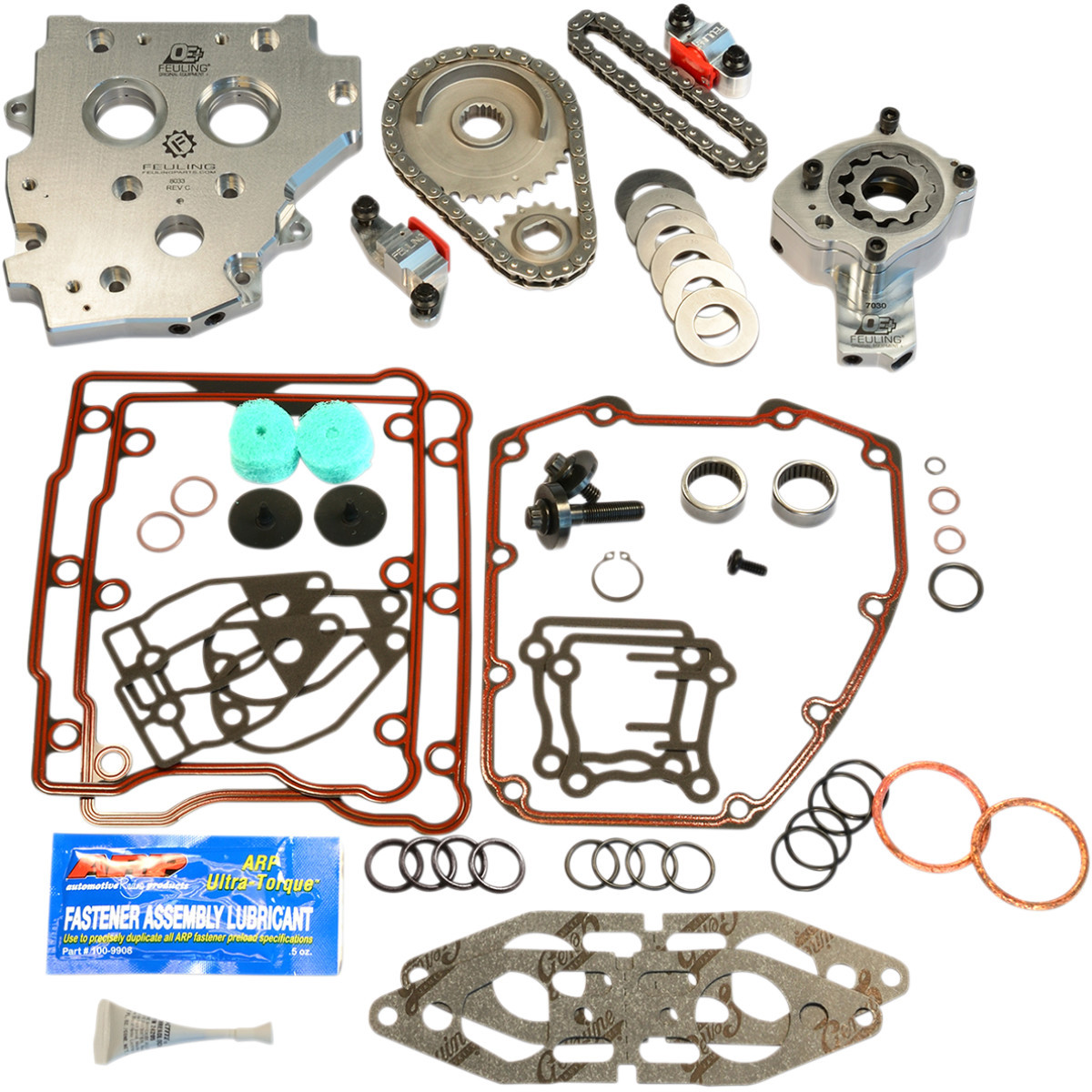 Feuling Parts #7087 - Conversion Camshaft Hydraulic Tensioner Kit - Twin Cam with Cam Position Sensor