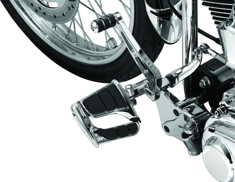 Kuryakyn #4466 - Swingwing Peg With Male Mount Adapter Chrome