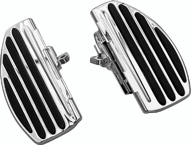 Kuryakyn #4455 - ISO Passenger Boards Chrome