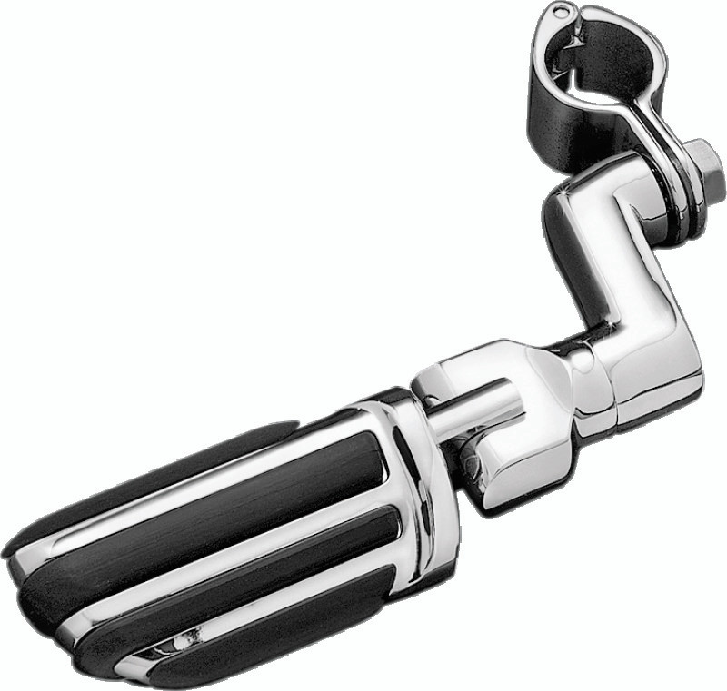 Kuryakyn #4436 - Pilot Pegs With Offset Mounts 1-1/4inch  Clamps Chrome
