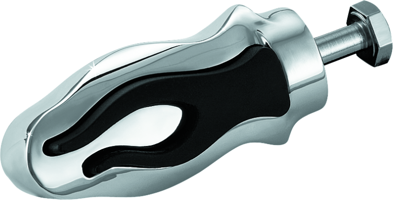 Kuryakyn #4418 - Flamin Shift Peg For Harley-Davidson Chrome