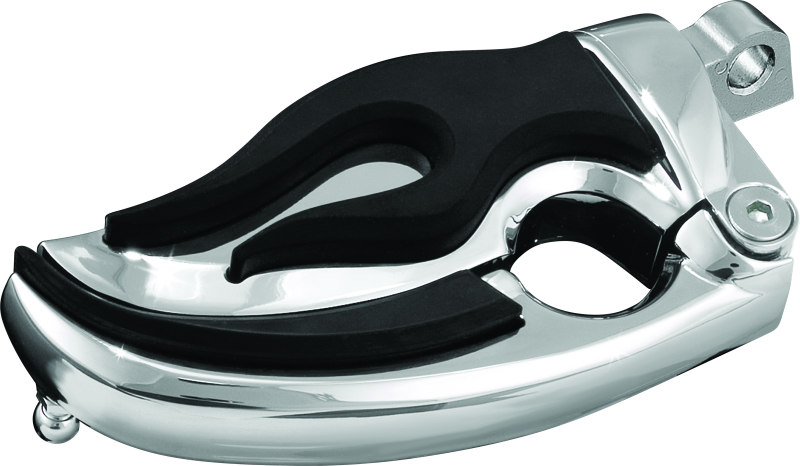 Kuryakyn #4411 - Flamin Switchblade With Male Mount Adapter Chrome
