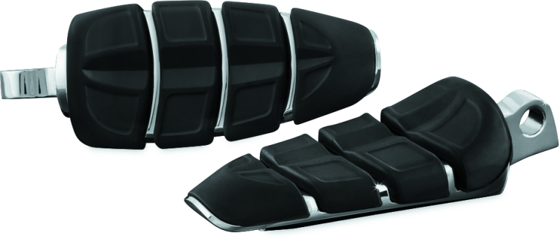 Kuryakyn #4316 - Kinetic Pegs With Male Mount Adapter Chrome