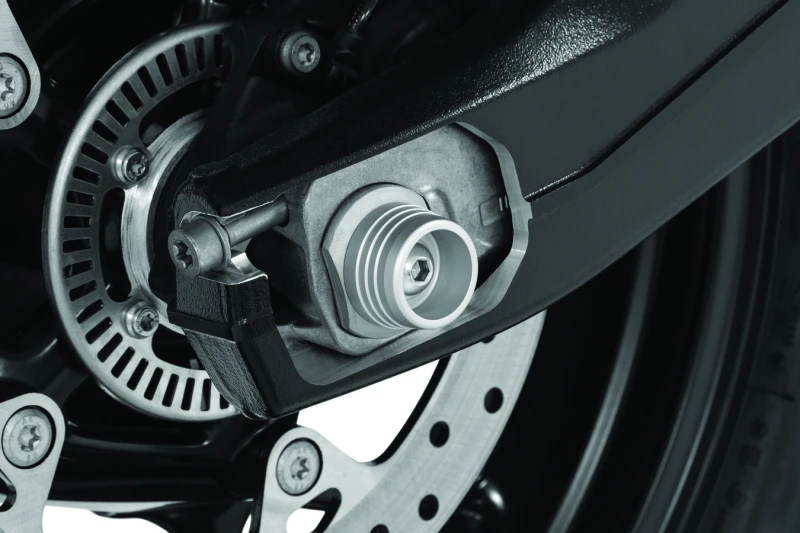 Kuryakyn #3817 - Lodestar Rear Axle Slider Silver