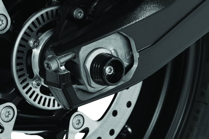 Kuryakyn #3814 - Lodestar Rear Axle Slider Black