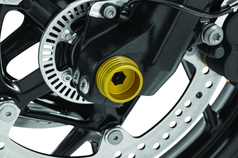 Kuryakyn #3810 - Lodestar Front Axle Slider Gold