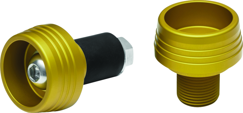 Kuryakyn #3810 - Lodestar Front Axle Slider Gold