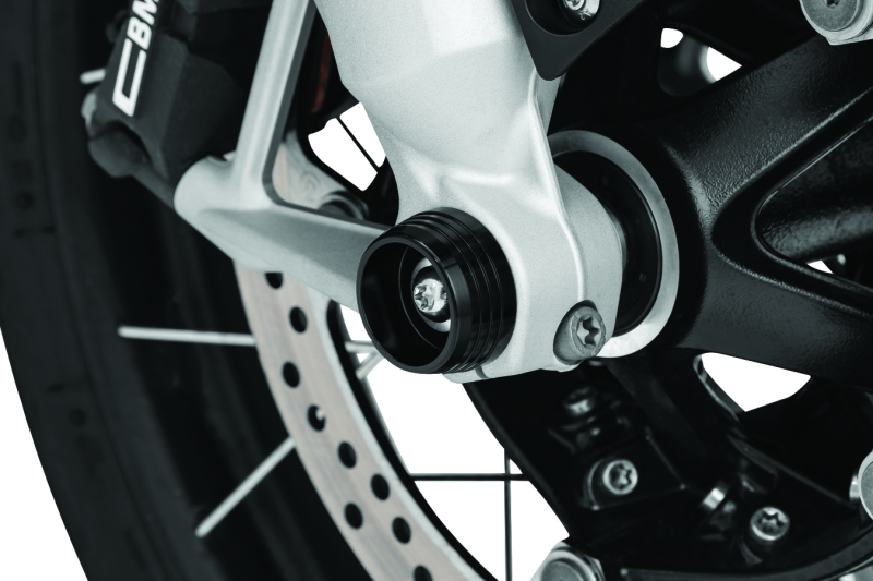 Kuryakyn #3804 - Lodestar Axle Sliders Black