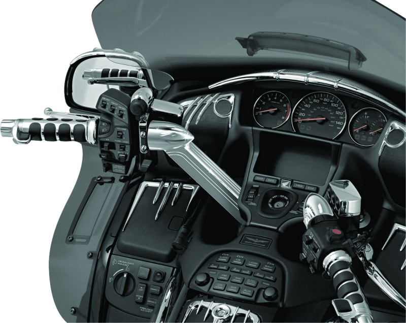 Kuryakyn #3747 - Handlebar Top Cover 01-17 GL1800 Chrome